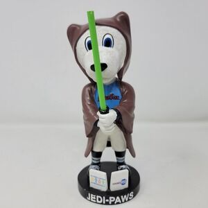 Pawtucket Red Sox PawSox Jedi-Paws Star Wars Night Bobblehead Mascot Jedi Paws